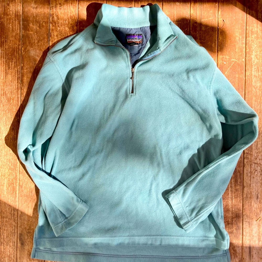 Patagonia Quarter Zip Up Pullover Sweatshirt